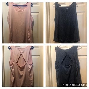 TWO (2) Active Keyhole Back Tanks